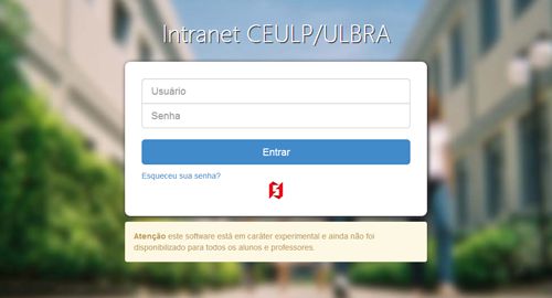 CONECTA: Novo Acesso Interno do CEULP/ULBRA