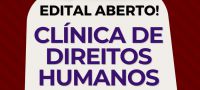 Edital - Clínica de Direitos Humanos