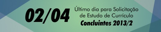 BNR - Último dia para solicitação de estudo de currículo